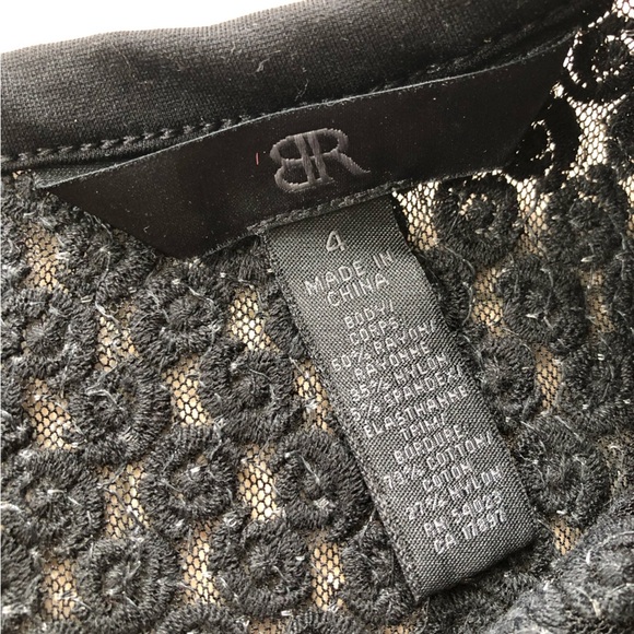 Banana Republic Black Sequin Top Women’s Size 4 - Picture 8 of 9